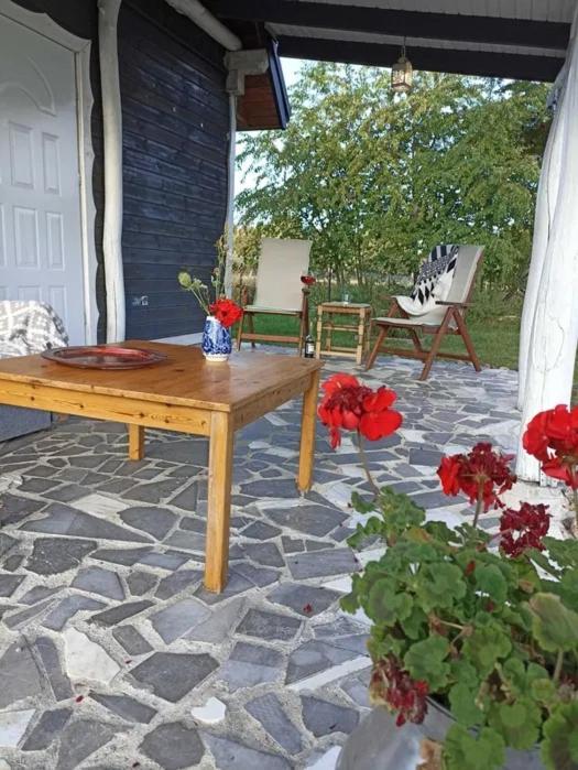 Bajkowy Domek Nad Rzeka Liwiec Łochów Bagian luar foto