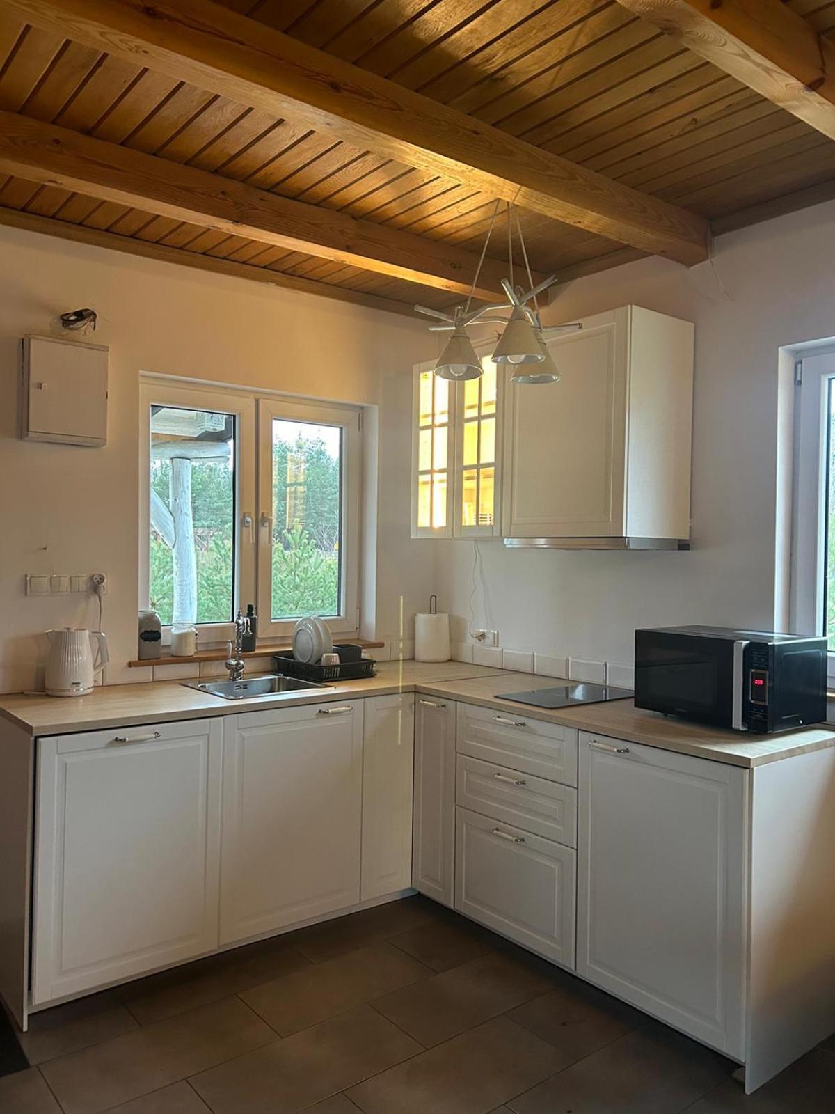 Bajkowy Domek Nad Rzeka Liwiec Łochów Bagian luar foto